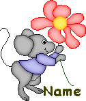 Blumenmaus